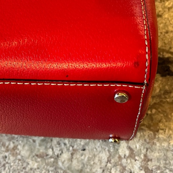 Kate Spade Red Purse/Bag - Picture 4 of 9